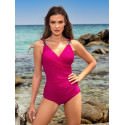 Padded One-Piece Swimsuit, Body Shaping Design