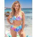 Two-Piece Swimsuit with Padded Push-Up Bra