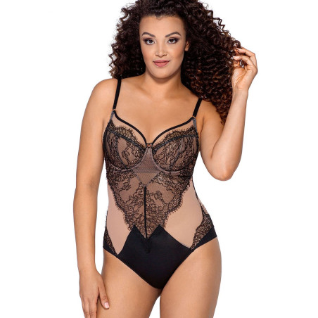 proOpenwork Lace Bodysuit for Women_Corsets, Bodysuits, Belts