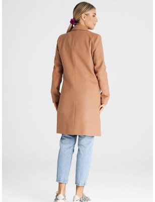 Classic Women's Padded Collar Coat