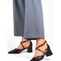 Sustainable Pumps - Eco-Friendly Artificial Leather, 5.5cm Heel