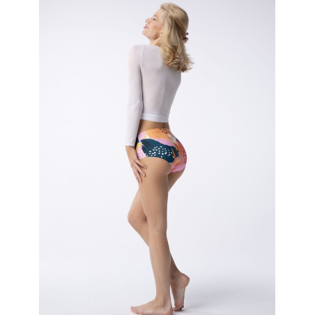 High-Waisted Full Coverage Panties | Tutti Frutti Print