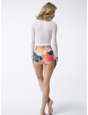 High-Waisted Full Coverage Panties | Tutti Frutti Print