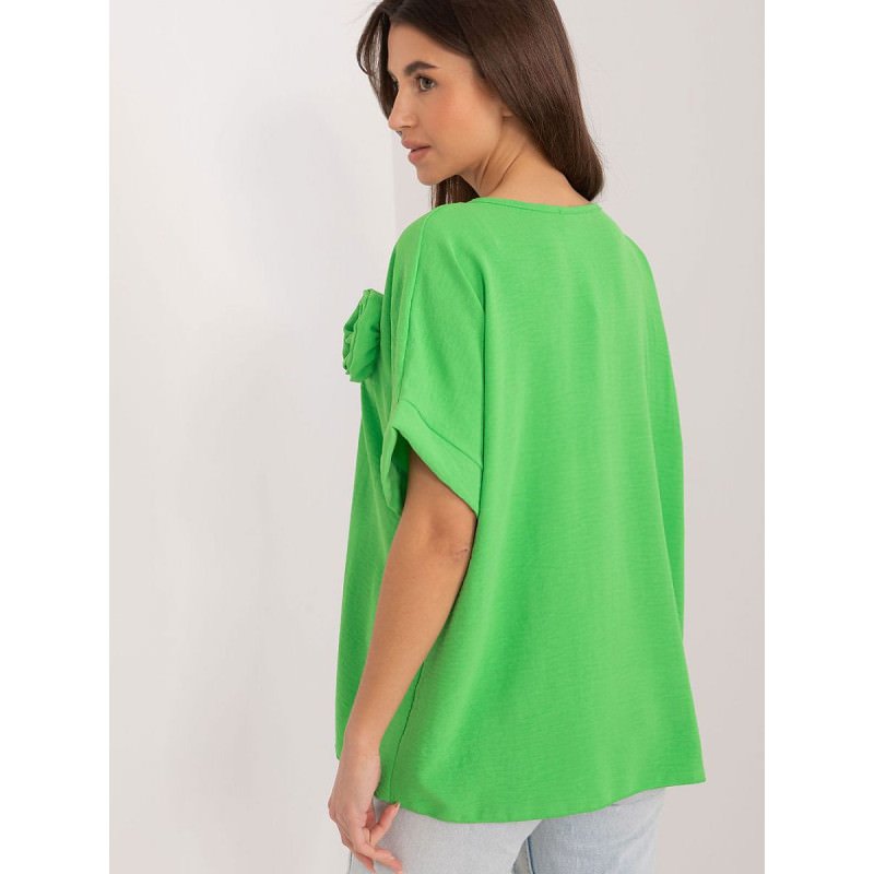 proOversize V-Neck Blouse, Comfortable Loose Fit_Women`s Blouses, Tunics