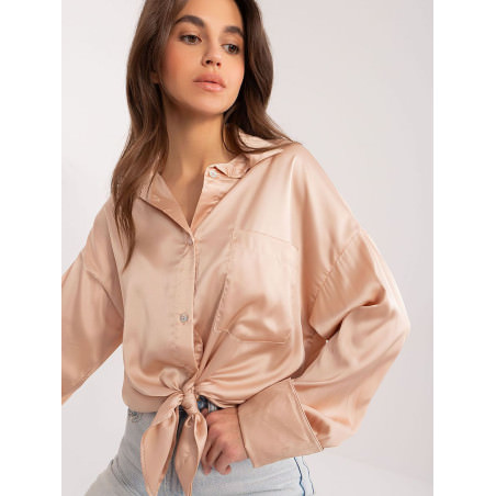 proClassic Satin Shirt for Women Elegant Long Sleeve Shirt_Shirts for Women