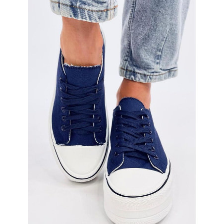 Women's High Platform Sneakers Trendy Chic Shoes