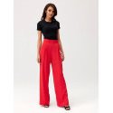 Loose Fit High Waist Pants, Slimming Wide Leg Pants for Women