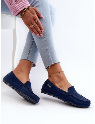 Classic Women's Moccasins - Elegant Comfort Shoes