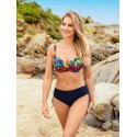 Heart Shaped Neckline Push Up Swimsuit Two Piece