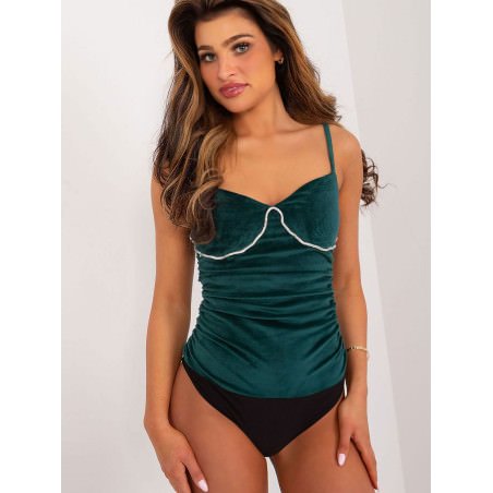 proVelour Bodysuit, Strapless Design Elegant Heart Neckline_Shapewear Bodies for Women