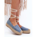 Women's Platform Espadrilles Lace-Up Braided Comfort Summer Shoes