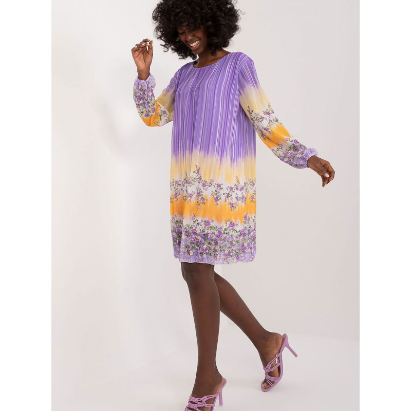 proColorful Print Dress Comfortable & Versatile_Day Dresses