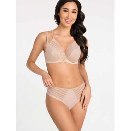 Gorsenia Soft Bra - Raised Bridge, Offset Straps & 3 Width Options