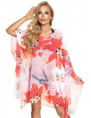 proChiffon Beach Tunic Insert Head Design Quick-Dry Coverup_Beach Dresses, Cover-Ups, Pareos