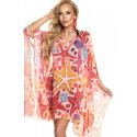 Chiffon Beach Tunic Insert Head Design Quick-Dry Coverup