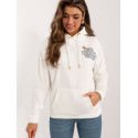 Stylish Long Sleeve Sweatshirt with Kangaroo Pocket and Drawstring Hood