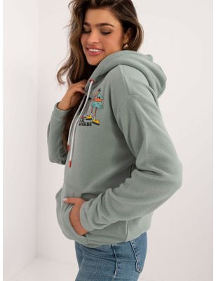 proWomen's Cozy Casual Long Sleeve Sweatshirt Large Print Back Design_Sweatshirts for Women