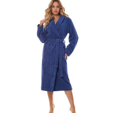 proWomen's Cotton Dressing Gown Luxurious Robe with Pockets_Dressing Gowns, Bathrobes for Women