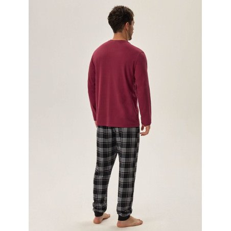 Honor Men's Pajamas - Chestnut Color, Natural Cotton Comfort