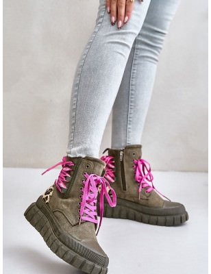 proWomen's Eco-Suede Platform Boots, Winter Warm Stylish Ankle Bootie_Women`s Ankle Boots & Booties