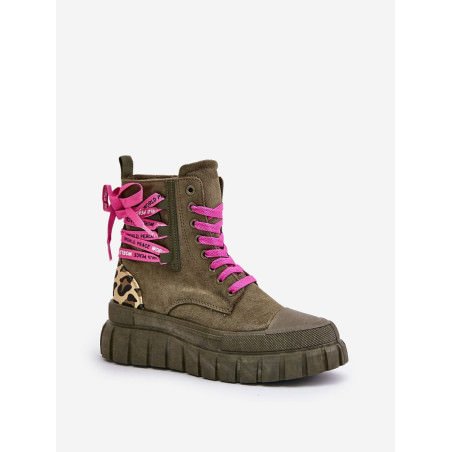Women's Eco-Suede Platform Boots, Winter Warm Stylish Ankle Bootie