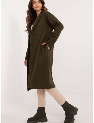 Elegant Over-the-Knee Women's Polyester Coat