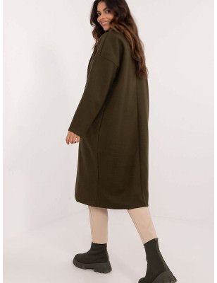 Elegant Over-the-Knee Women's Polyester Coat