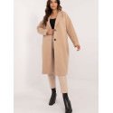 Elegant Over-the-Knee Women's Polyester Coat