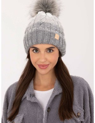 proWarm & Cozy Plaid Beanie with Pom-Pom Fluffy Fleece Lined_Caps & Hats for Women