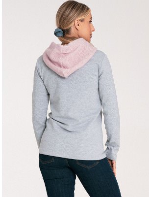 Cozy Cotton Sweatshirt with Kangaroo Pocket