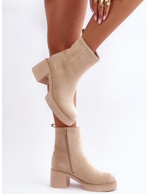 Women's Eco-Suede Platform Ankle Boots