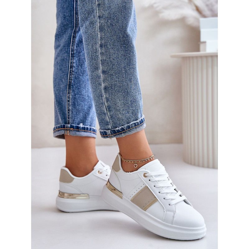 proMirror Platform Sneakers Eco Leather_Women`s Athletic Shoes, Trainers, Sneakers