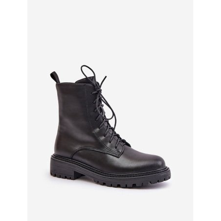 Classic Women's Flat Heel Boots with Insulation