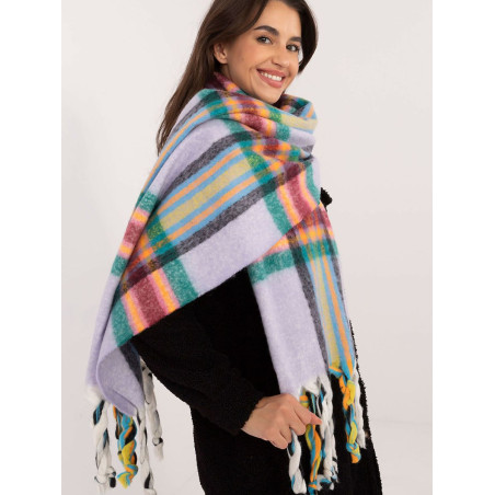 Elegant Warm Check Pattern Scarf - Winter Fashion Accessory