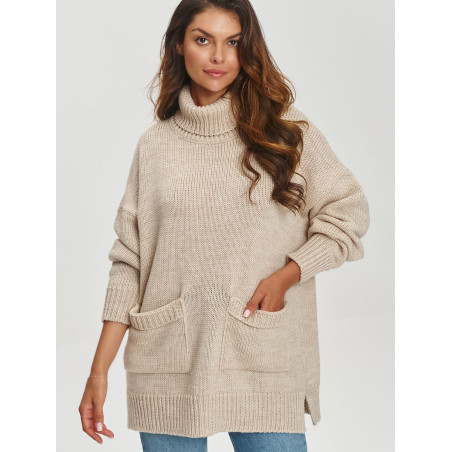 proTurtleneck model 202969 Makadamia_Sweaters, Pullovers, Jumpers, Turtlenecks, Boleros, Shrugs