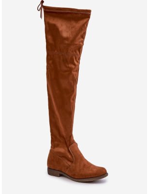 Eco-Friendly Knee High Boots, Adjustable Slip-On Style