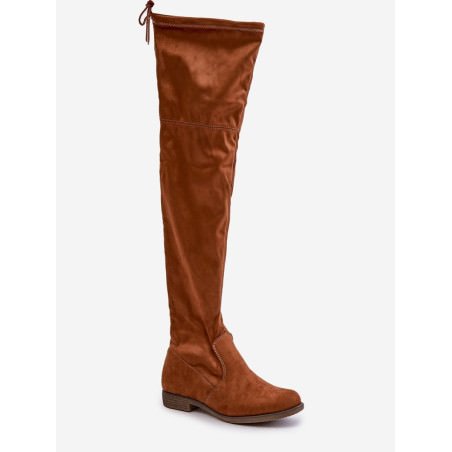 Eco-Friendly Knee High Boots, Adjustable Slip-On Style