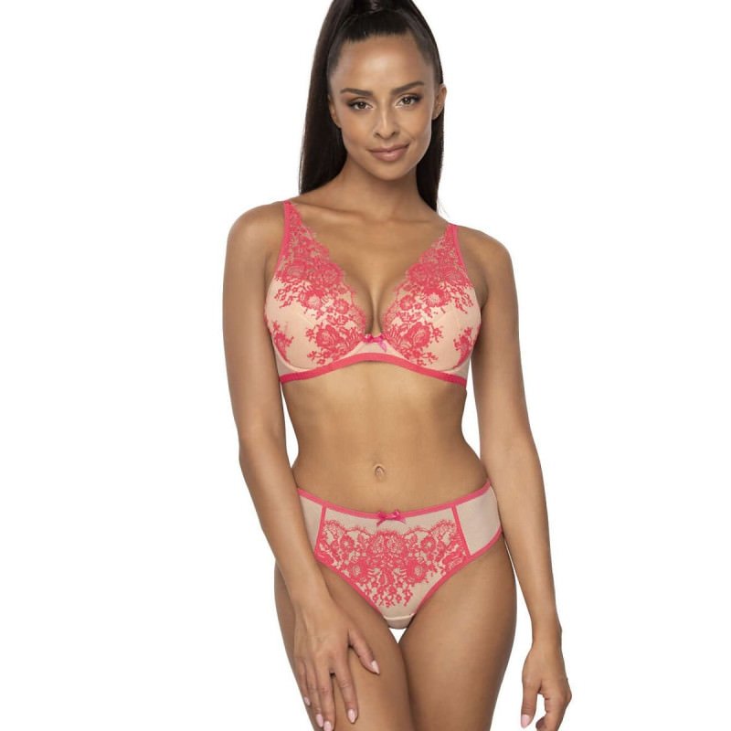 proLace Push-Up Bra Beige Pink Comfort Lift_Push Up Bras