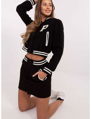 Modern Casual Women's Sweatshirt & Skirt Set