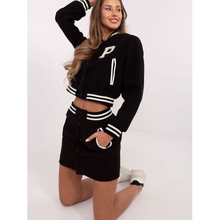 Modern Casual Women's Sweatshirt & Skirt Set