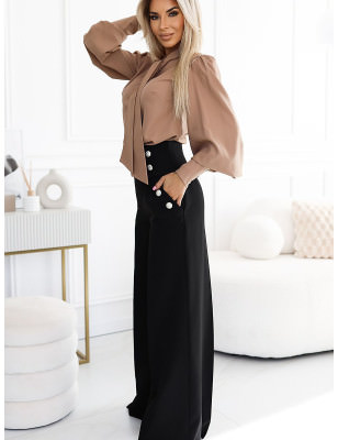 Elegant Wide-Leg Pants for Women Formal Occasions