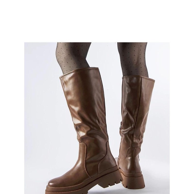 proBrown Flat Classic Winter Boots for Women_Over the Knee High Boots, Thigh High Boots