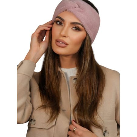 Women's Elegant Fluffy Headband Yoshi Orchid