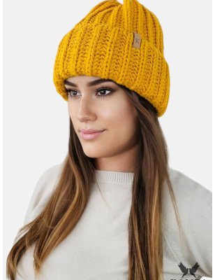 WINTER LANDA Hat - Thick Ribbed, Warm Cuff & Fleece Lining