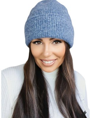 proORAZIO Double Soft Denim Cap - Versatile Style for Winter Warmth_Caps & Hats for Women