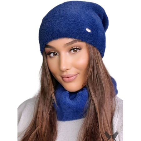 proNavy Blue Women's Winter Hat - Superior Warmth & Comfort_Caps & Hats for Women