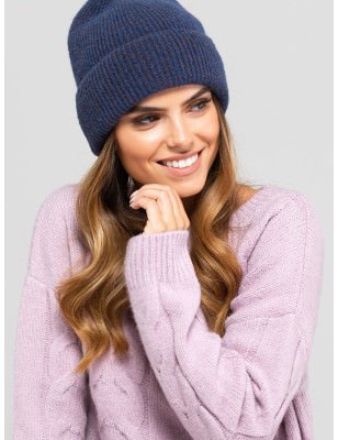 Winter Warmth Stylish Beanie Hat 2-Way Wear