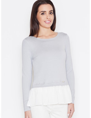 proLong Sleeve Blouse with Frill Detail_Women`s Blouses, Tunics