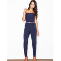 Elegant Tailored Sleeveless Jumpsuit