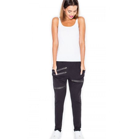 proFitted Classic Zip Detail Sweatpants Women_Women`s Tracksuit Bottoms, Sports Pants